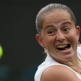 Jelena Ostapenko affrontera Belinda Bencic au 1er tour à Melbourne KEYSTONE/EPA/ADAM VAUGHAN